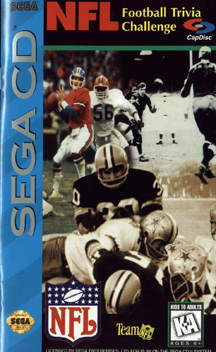 The coverart image of NFL Football Trivia Challenge