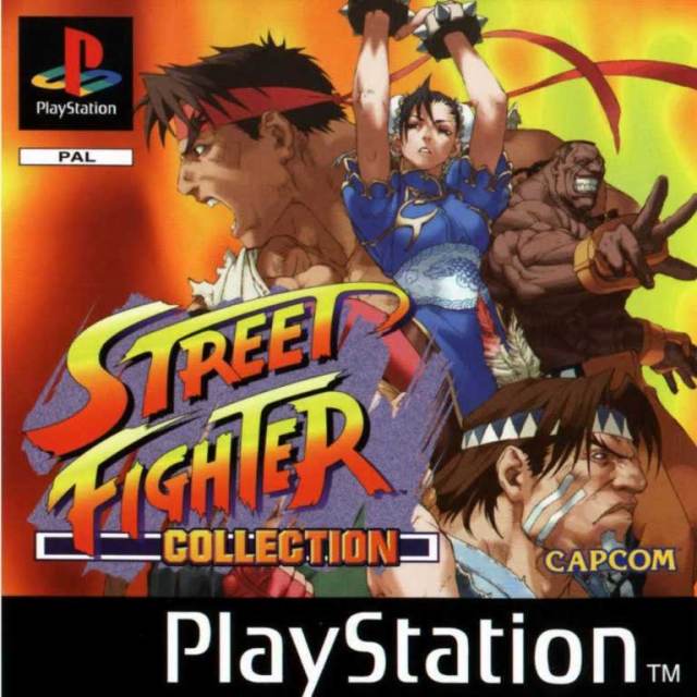 The coverart image of Street Fighter Collection