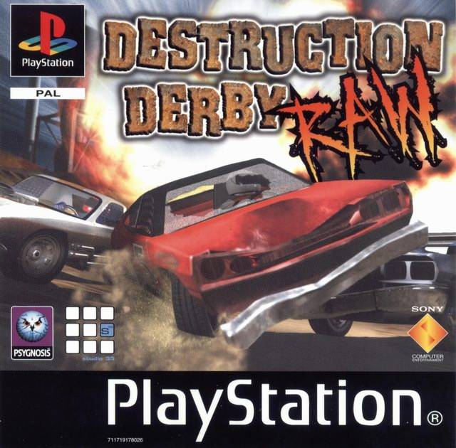 The coverart image of Destruction Derby Raw