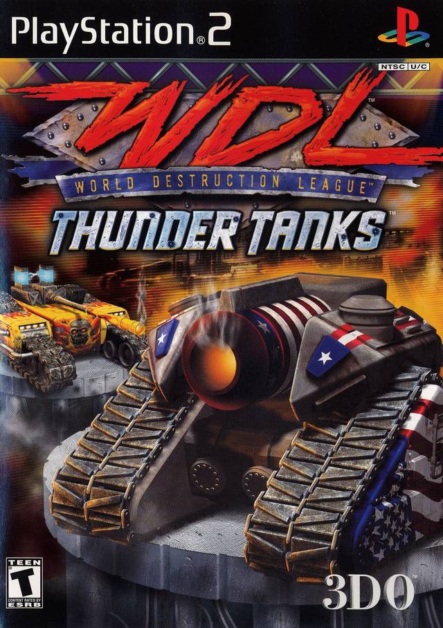 The coverart image of World Destruction League: Thunder Tanks