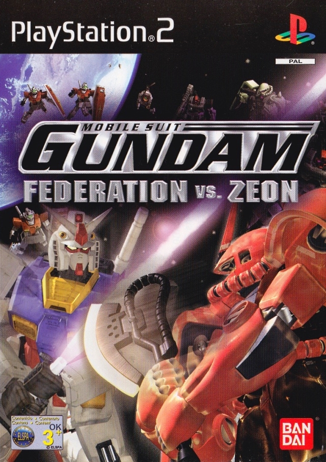 The coverart image of Mobile Suit Gundam: Federation vs. Zeon