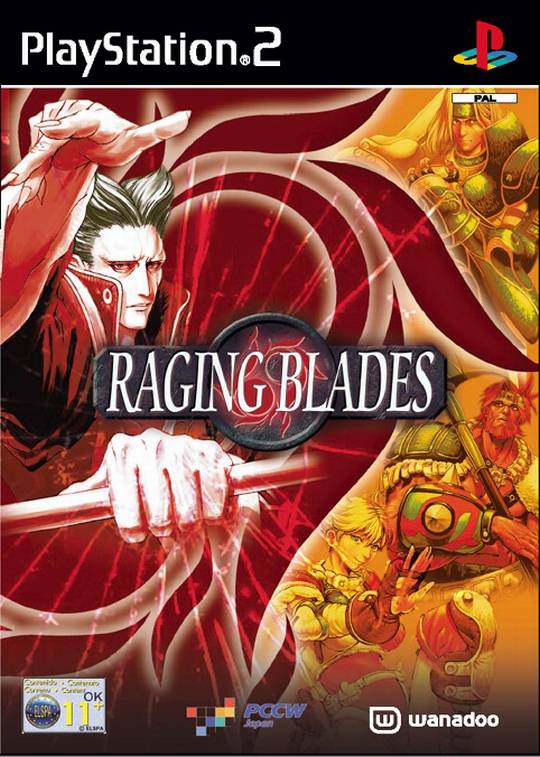The coverart image of Raging Blades