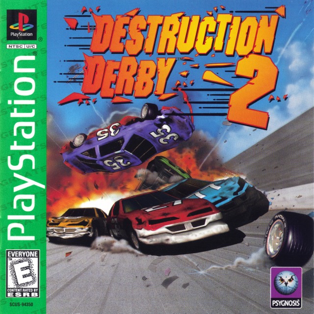 The coverart image of Destruction Derby 2