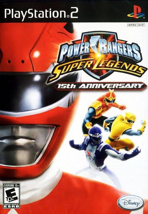 The coverart image of Power Rangers: Super Legends - 15th Anniversary