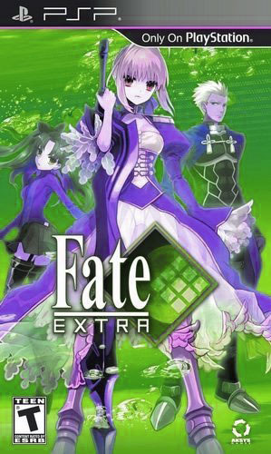 The coverart image of Fate/Extra (Mod for readability)