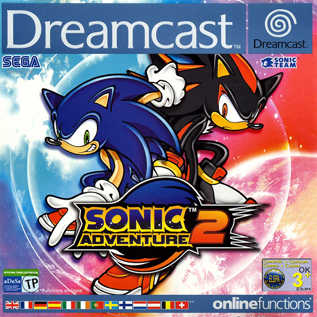 The coverart image of Sonic Adventure 2
