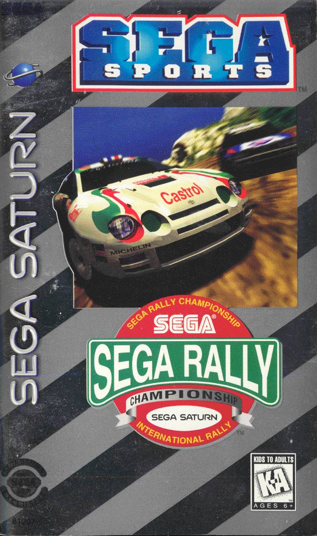 The coverart image of Sega Rally Championship