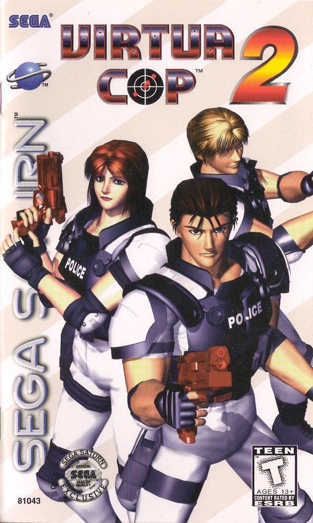 The coverart image of Virtua Cop 2