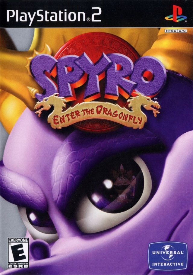 The coverart image of Spyro: Enter the Dragonfly