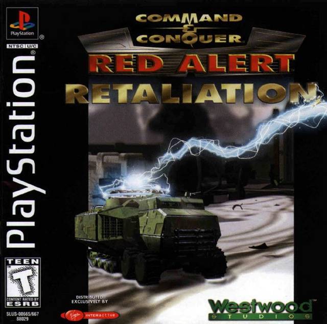 The coverart image of Command & Conquer: Red Alert - Retaliation