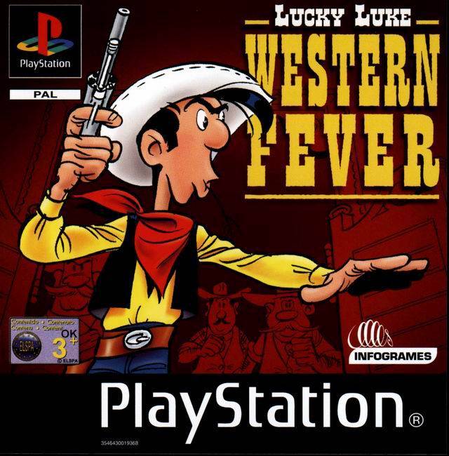 The coverart image of Lucky Luke: Western Fever