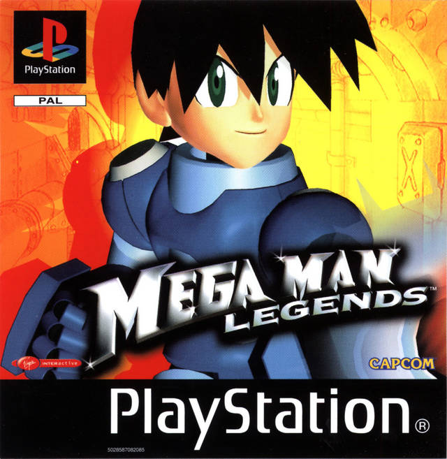 The coverart image of Mega Man Legends