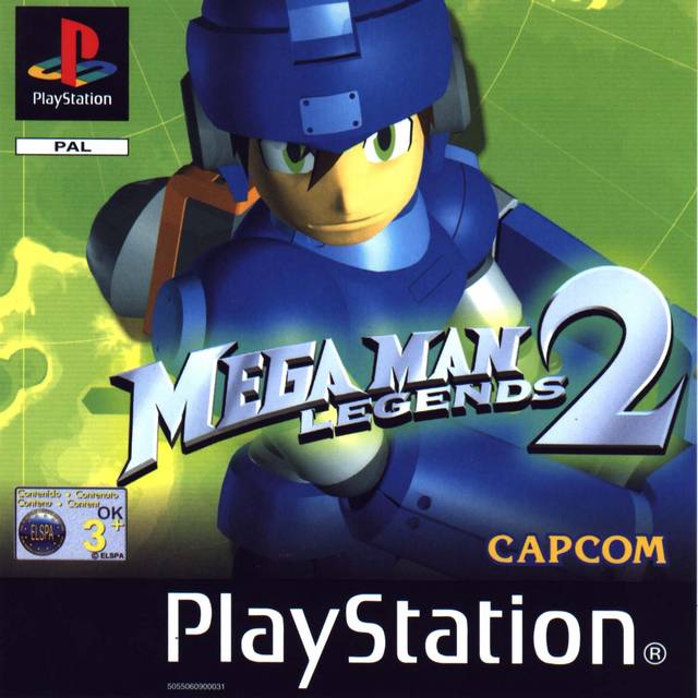 The coverart image of Mega Man Legends 2