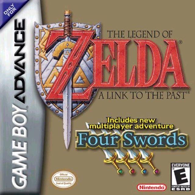 The coverart image of The Legend of Zelda: A Link to the Past and Four Swords