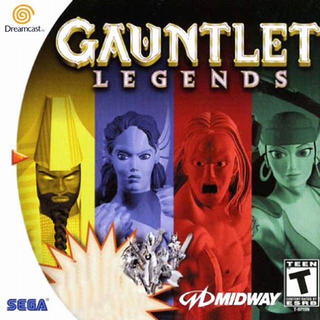 The coverart image of Gauntlet Legends