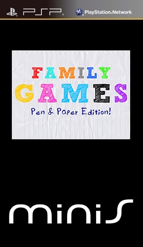 The coverart image of Family Games: Pen & Paper Edition