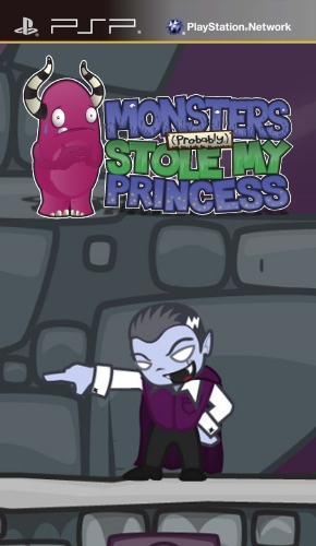 The coverart image of Monsters (Probably) Stole My Princess