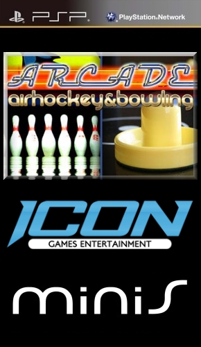 The coverart image of Arcade Air Hockey & Bowling