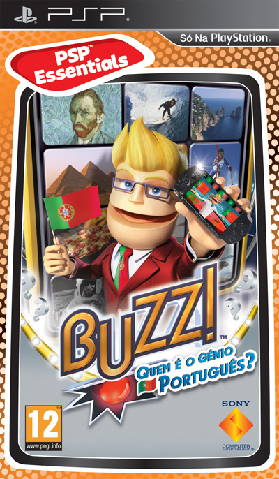 The coverart image of Buzz! Quem é o Génio Português? ~ Buzz! Sokrovishha nacii