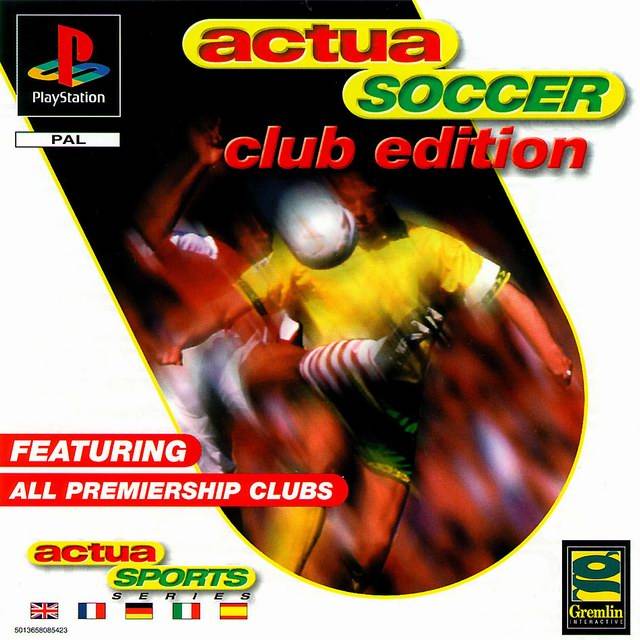 The coverart image of Actua Soccer: Club Edition