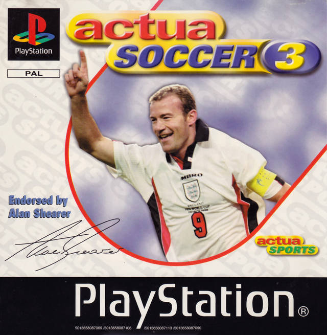 The coverart image of Actua Soccer 3