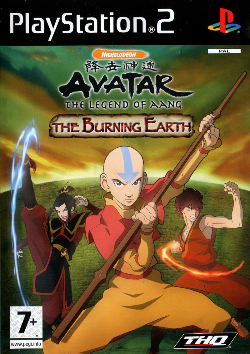 The coverart image of Avatar: The Legend of Aang - The Burning Earth