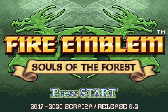 The coverart image of Fire Emblem: Souls of the Forest (Hack)