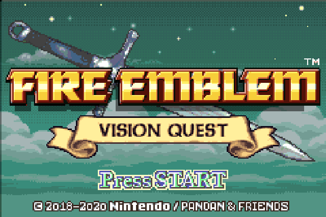 The coverart image of Fire Emblem: Vision Quest (Hack)