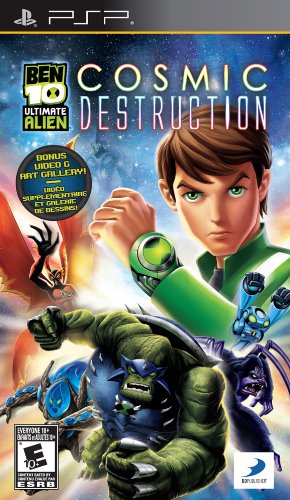The coverart image of Ben 10: Ultimate Alien - Cosmic Destruction