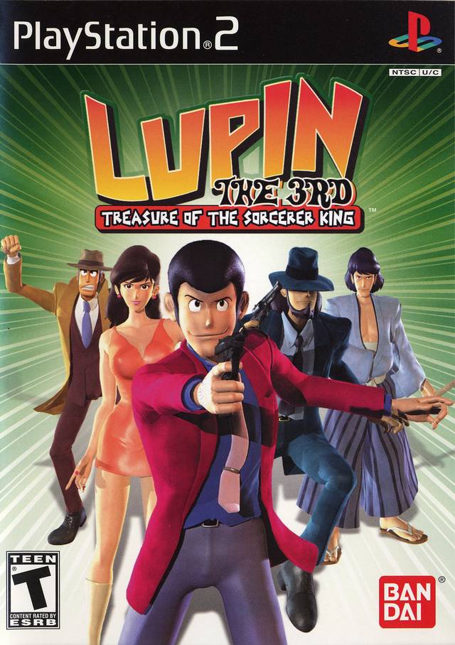 The coverart image of Lupin the 3rd: Treasure of the Sorcerer King