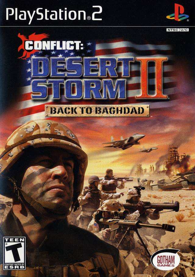 The coverart image of Conflict: Desert Storm II - Back to Baghdad