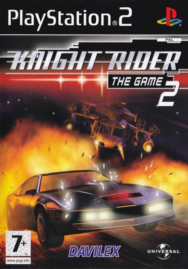 The coverart image of Knight Rider 2: The Game