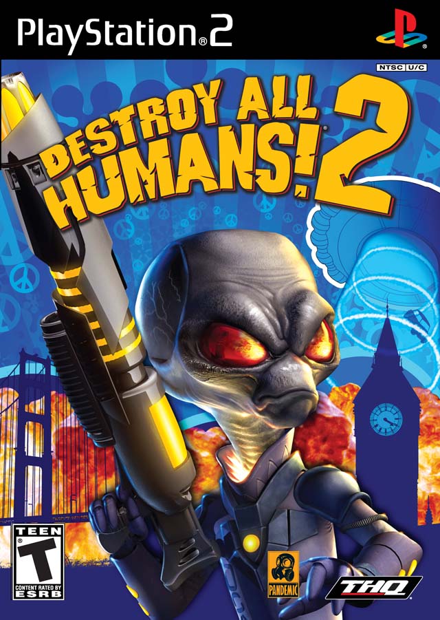 The coverart image of Destroy All Humans! 2