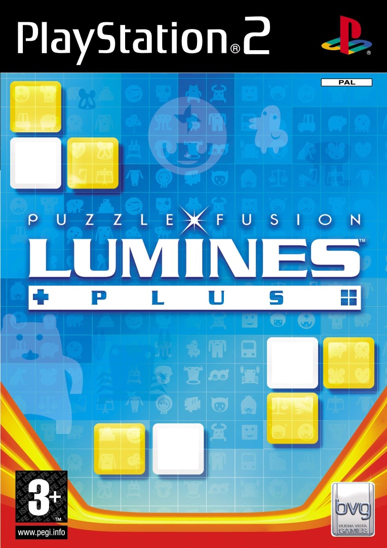The coverart image of Lumines Plus