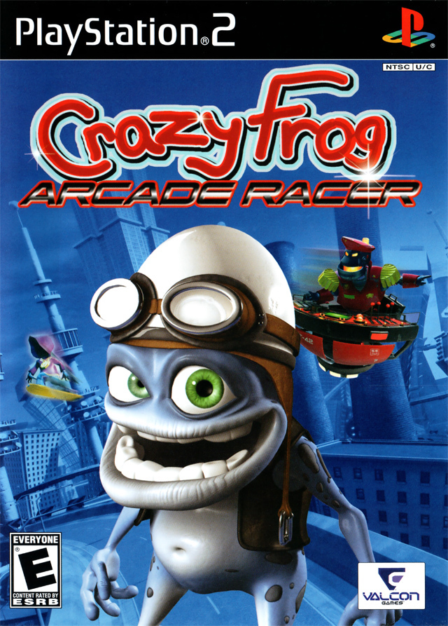 The coverart image of Crazy Frog Arcade Racer