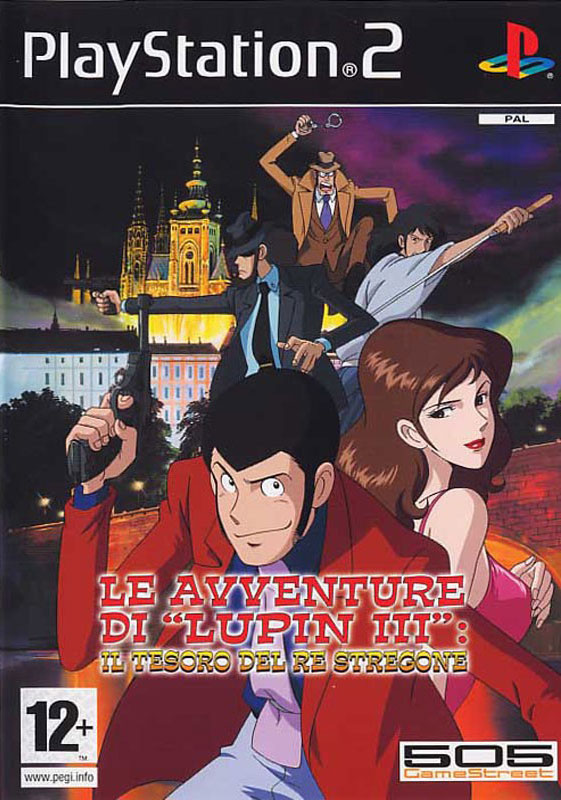 The coverart image of Le Avventure di Lupin III: Il Tesoro del Re Stregone
