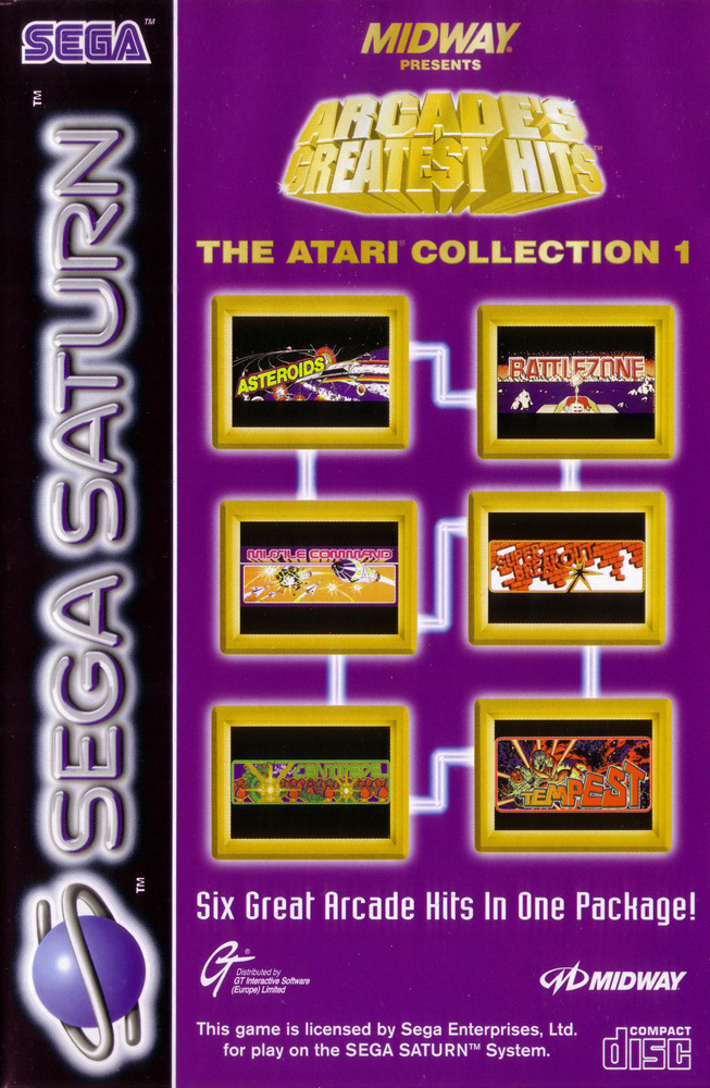 The coverart image of Arcade's Greatest Hits: The Atari Collection 1