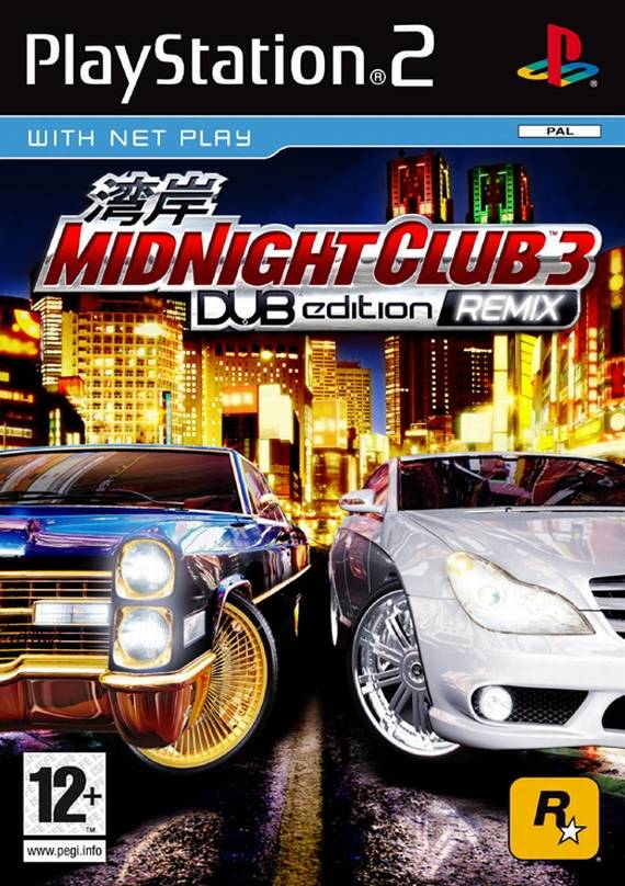 The coverart image of Midnight Club 3: DUB Edition Remix