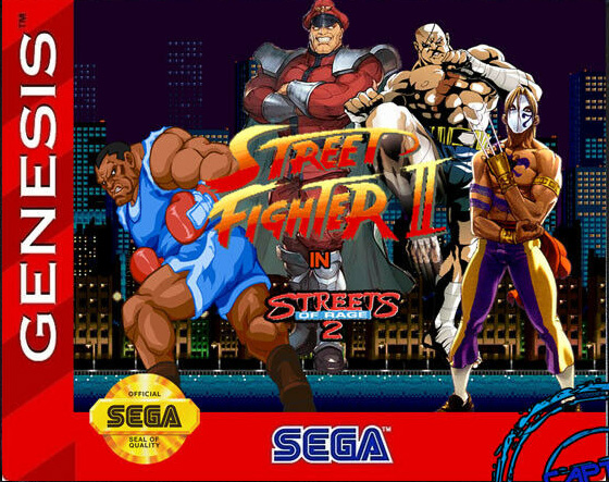 The coverart image of Street Fighter 2 of Rage
