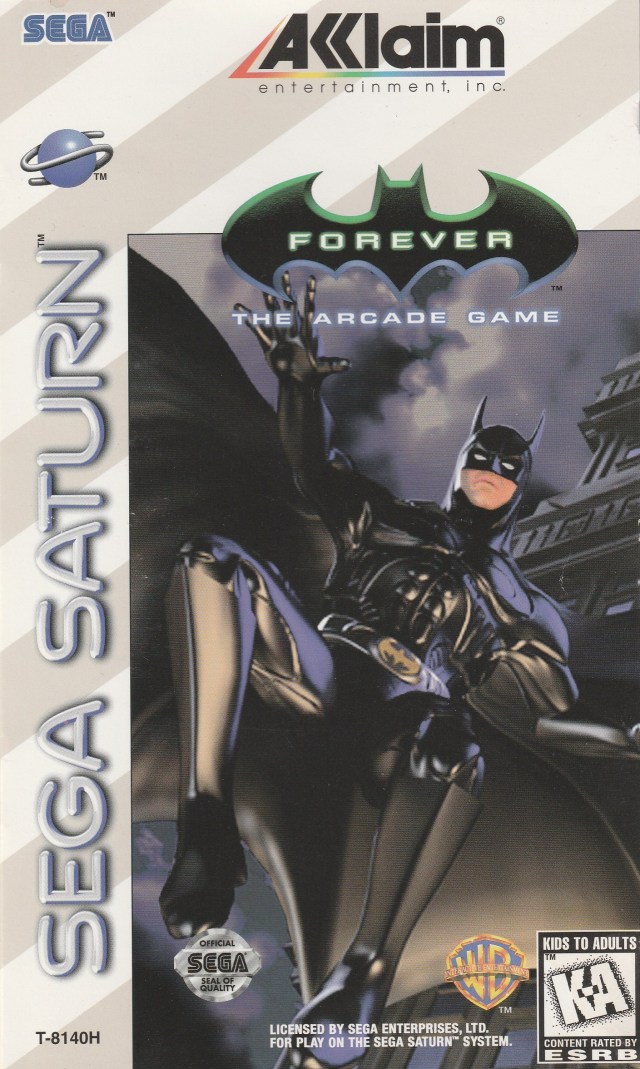 The coverart image of Batman Forever: The Arcade Game