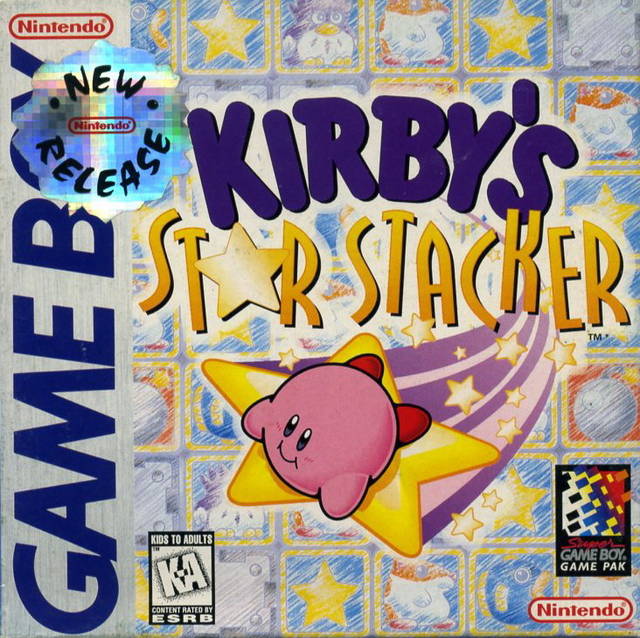 The coverart image of Kirby's Star Stacker