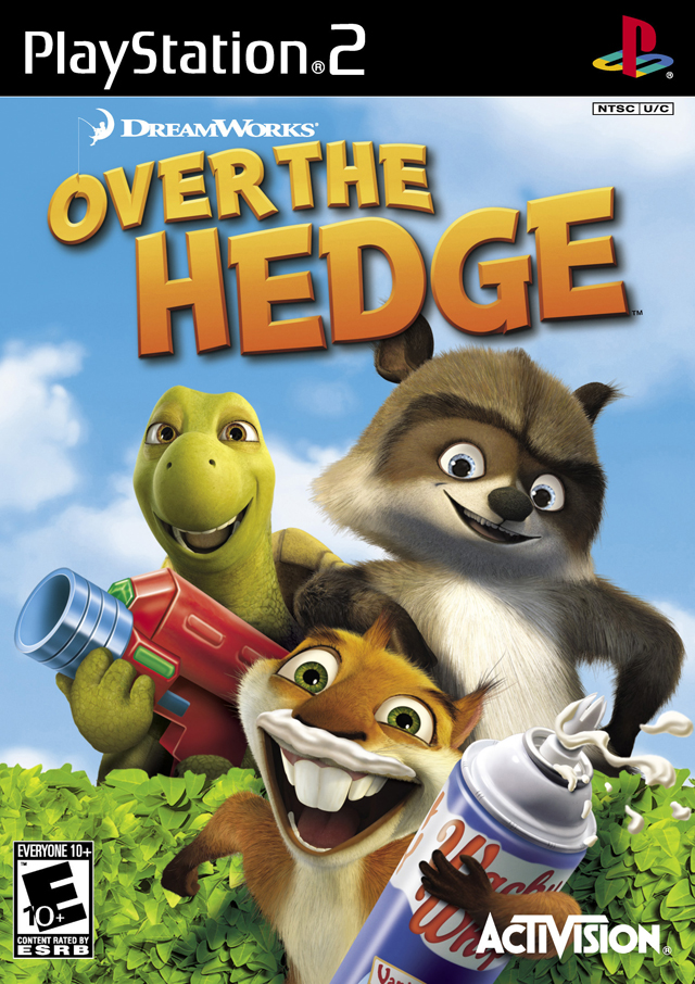 The coverart image of Over the Hedge