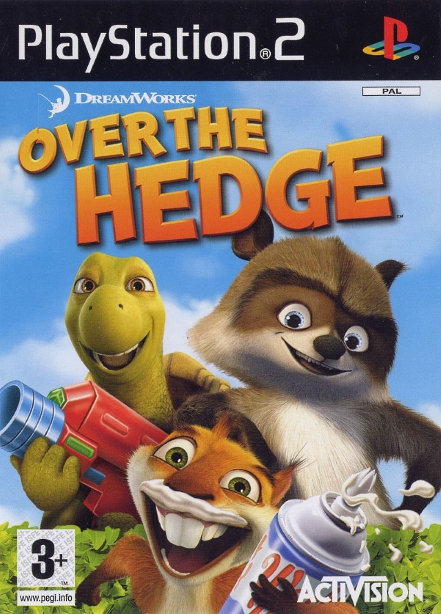 The coverart image of Over the Hedge