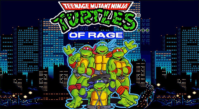 The coverart image of Teenage Mutant Ninja Turtles... of Rage
