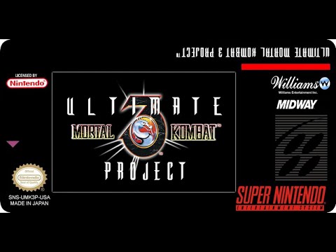 The coverart image of Ultimate Mortal Kombat 3 Deluxe (Hack)