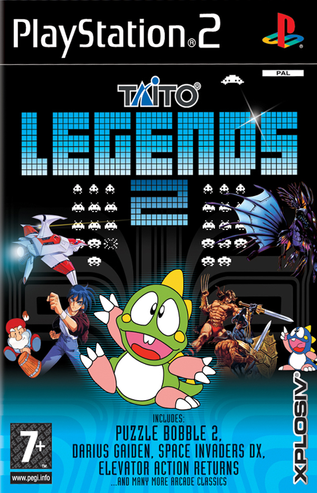 The coverart image of Taito Legends 2
