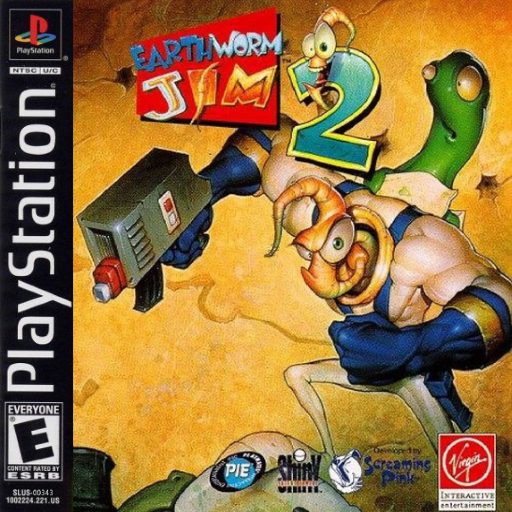 The coverart image of Earthworm Jim 2 (NTSC Hack)