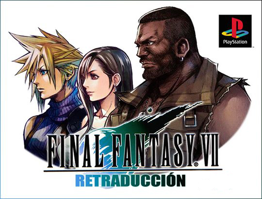 The coverart image of Final Fantasy VII (Español - Retraducción)
