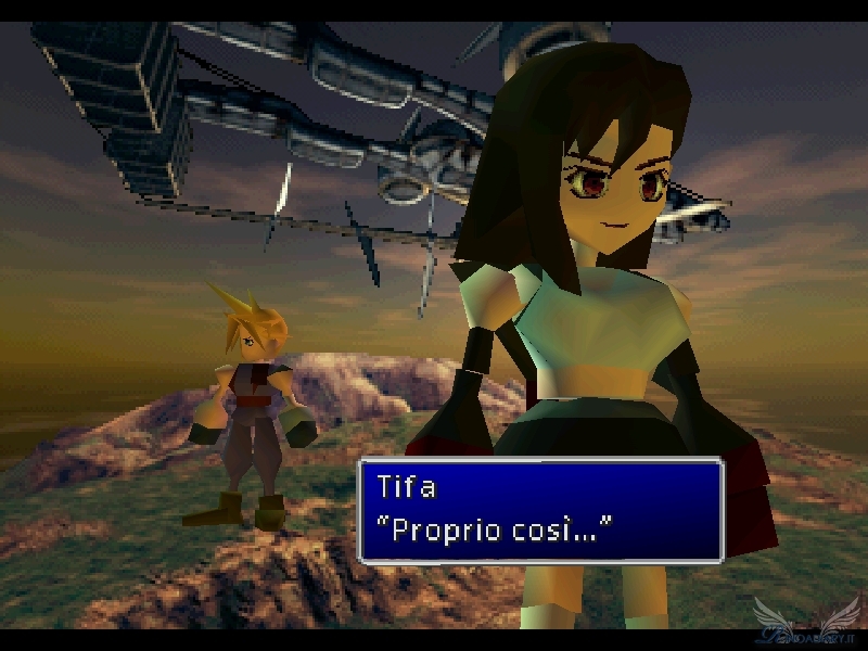 The coverart image of Final Fantasy VII (Italiano)
