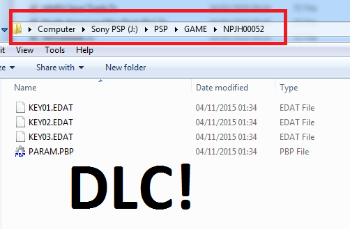 Adding PSP DLC to your PSP and PPSSPP - CDRomance